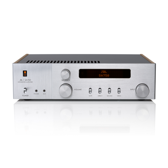 JBL SA750 - Walnut - Streaming Integrated Stereo Amplifier - Top image number null