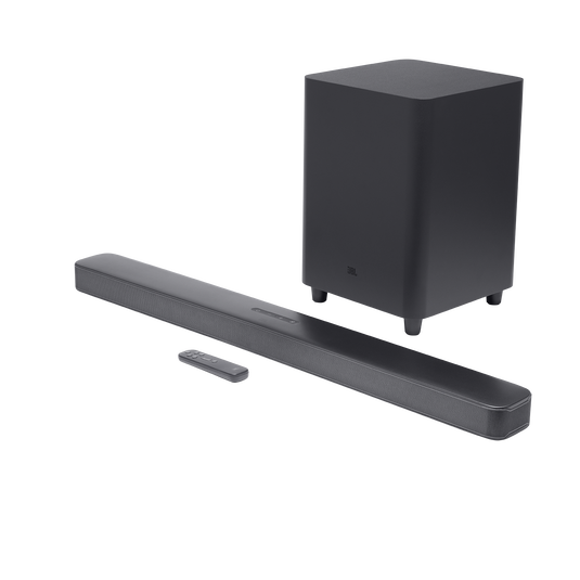 JBL Bar 5.1 Surround - Black Matte - 5.1 channel soundbar with MultiBeam&trade; Sound Technology - Hero image number null