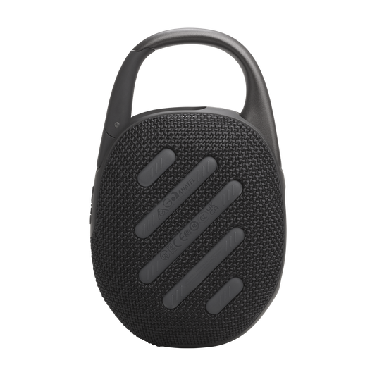 JBL Clip 5 - Black - Ultra-portable waterproof speaker - Back image number null