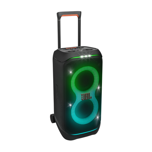 JBL PartyBox Stage 320 - Black UK - Portable party speaker with wheels - Hero image number null