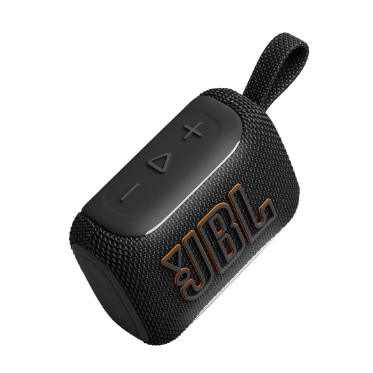 JBL Go 5 - Black - Ultra-portable waterproof and drop-proof speaker with JBL legendary sound and ambient edge lighting - Detailshot 2 image number null