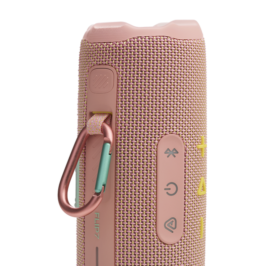 JBL Flip 7 - Pink - Portable waterproof and drop-proof speaker - Detailshot 4 image number null