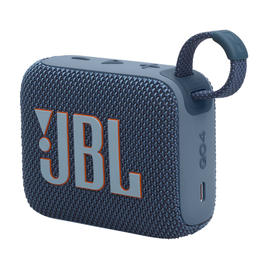 JBL Go 4 - Blue - Ultra-Portable Bluetooth Speaker - Detailshot 1 image number null