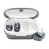 JBL Soundgear Clips - White - True wireless open-ear headphones - Hero