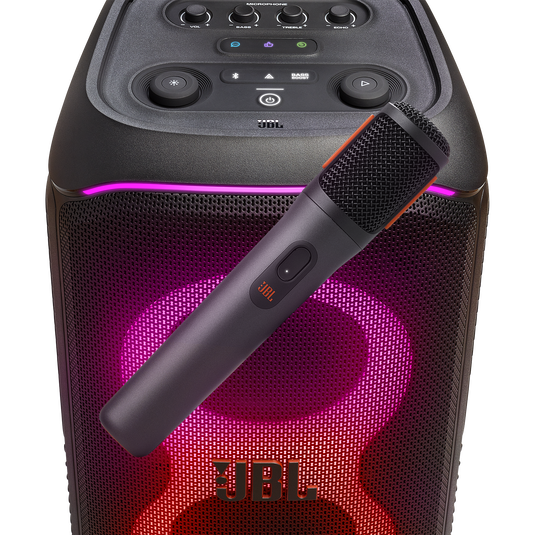 JBL PartyBox Wireless Mic - Black - Digital wireless microphones - Detailshot 5 image number null