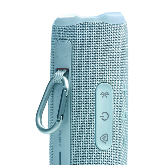 JBL Flip 7 - Turquoise - Portable waterproof and drop-proof  speaker - Detailshot 4 image number null