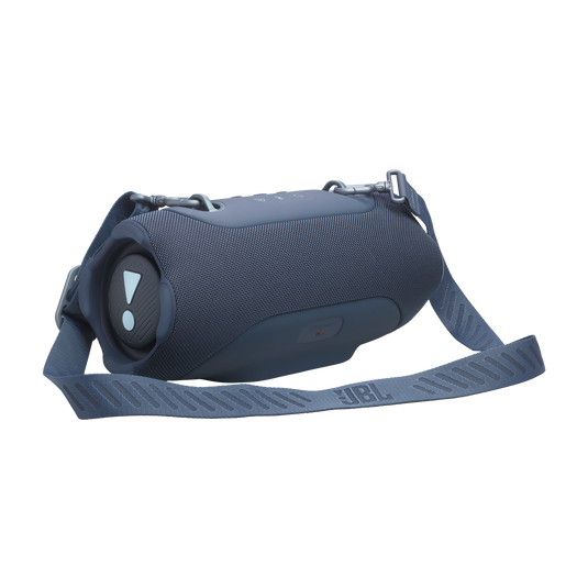 JBL Xtreme 5 - Blue - Portable waterproof speaker with massive legendary JBL sound, ambient edge lighting, and a convenient shoulder strap - Detailshot 1 image number null