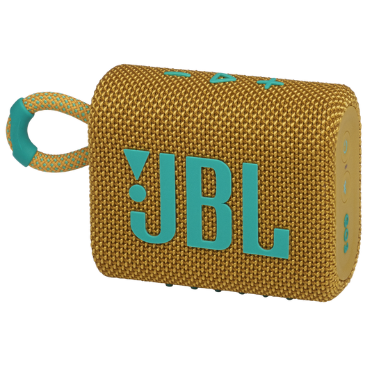 JBL Go 3 - Yellow - Portable Waterproof Speaker - Hero image number null