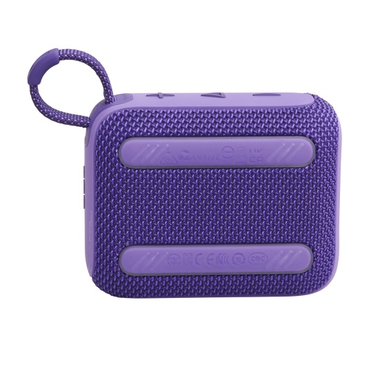 JBL Go 4 - Purple - Ultra-Portable Bluetooth Speaker - Back image number null