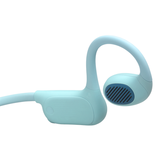 JBL Junior Free - Teal - Wireless open-ear kids headphone - Back image number null