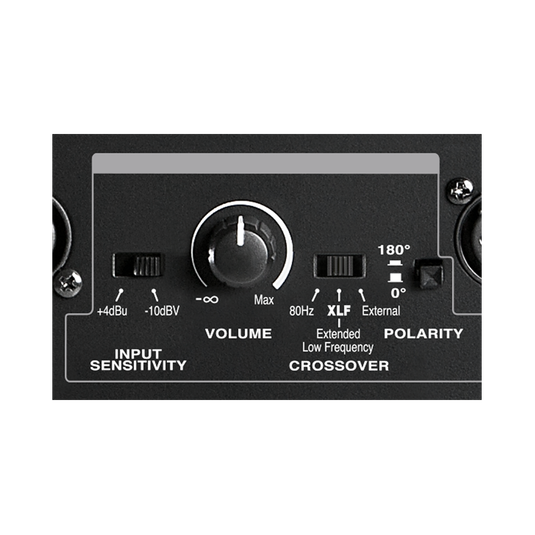 JBL LSR310S - Black - 10" Powered Studio Subwoofer - Detailshot 3 image number null