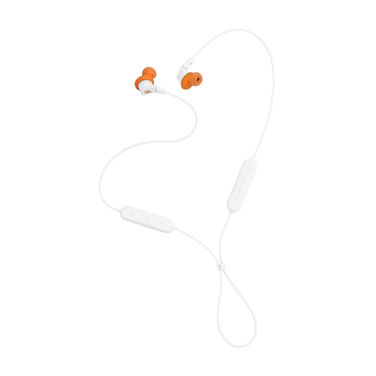 JBL Endurance Run 3 Wireless - White - Wireless Sport Headphones - Back image number null