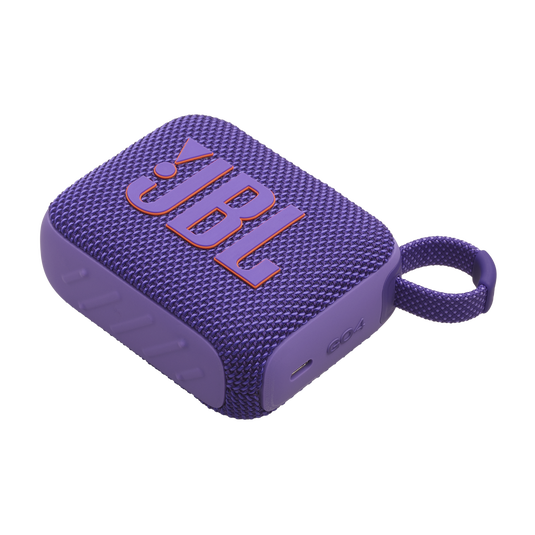 JBL Go 4 - Purple - Ultra-Portable Bluetooth Speaker - Detailshot 4 image number null