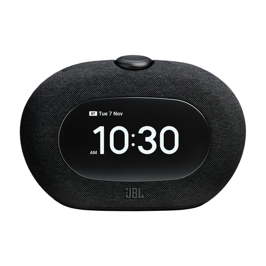 JBL Horizon 3 with FM - Black - Bluetooth® clock radio speaker with FM - Front image number null