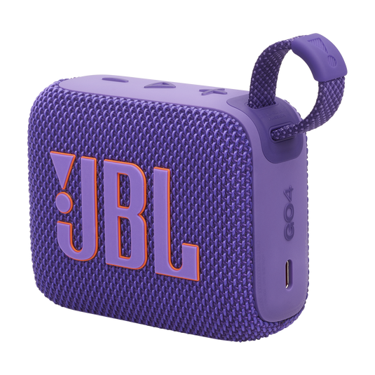 JBL Go 4 - Purple - Ultra-Portable Bluetooth Speaker - Detailshot 1 image number null