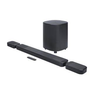 JBL Bar 1000MK2 - Black - 7.1.4 channel soundbar system with detachable surround speakers, Dolby Atmos® and DTS:X® - Hero Image of JBL Bar 1000MK2