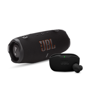 Image of Combo Charge 6 (Black) + Wave Buds 2 (Black)