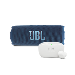 Combo Flip 7 (Blue) + Wave Buds 2 (White) Image of Combo Flip 7 (Blue) + Wave Buds 2 (White)