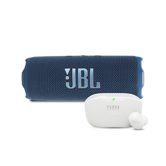 Combo Flip 7 (Blue) + Wave Buds 2 (White) image number null