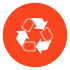 JBL Flip 7 Hecho de plástico y tejidos reciclados, además del embalaje de papel con certificación FSC - Image